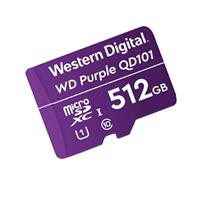 MEMORIA WD PURPLE SC QD101 MICRO SDXC 512GB VIDEOVIGILANCIA 24/7 CLASE 10 U1 LECT 50MB/S ESC 40MB/S WDD512G1P0C MEMORIA WD PURPLE SC QD101 MICRO SDXC 512GB VIDEOVIGILANCIA 24/7 CLASE 10 U1 LECT 50MB/S ESC 40MB/S WDD512G1P0C